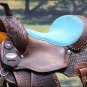 BH109-F HILASON WESTERN LEATHER BARREL RACING TRAIL PLEASURE RIDING SADDLE 15"