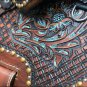 BH109-F HILASON WESTERN LEATHER BARREL RACING TRAIL PLEASURE RIDING SADDLE 15"