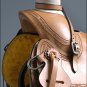 WD094 HILASON BIG KING WESTERN WADE RANCH ROPING COWBOY TRAIL SADDLE 15" 16" 17"