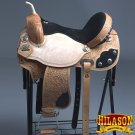TT203BZ-F HILASON CLASSIC SERIES FLEX-TREE BARREL RACING TRAIL WESTERN SADDLE 16