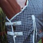 HILASON HORSE WINTER BLANKET 1200D BLACK RIPSTOP WATERPROOF POLY TURNOUT TOUGH