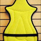 HILASON ANTI SLIP CUSHION GRIP SADDLE SEAT COVER WITH CUSHION YELLOW