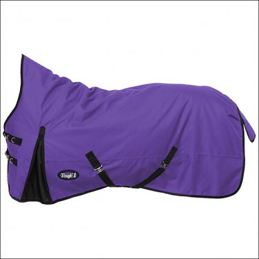78 inch PURPLE TOUGH-1 1200D WATERPROOF POLY HIGH NECK TURNOUT HORSE BLANKET
