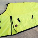 NEW HILASON 600D HEAVY WINTER WATERPROOF LIME GREEN STABLE BLANKET RUG HORSE WEA