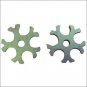 1/14 inch x 1/8 inch SADDLE BARN PRO RODEO 5 POINT STEEL ROWEL