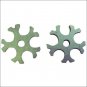 1/14 inch x 1/8 inch SADDLE BARN PRO RODEO 5 POINT STEEL ROWEL