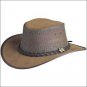 LARGE CONNER HANDMADE BC HATS COOL AS A BREEZE AUSTRALIAN LEATHER BARK MESH
