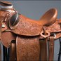 WD005OLWST-F HILASON BIG KING WESTERN WADE RANCH ROPING COWBOY TRAIL SADDLE 15
