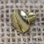 1/2" HILASON WESTERN HORSE SADDLE TACK CHICAGO SCREW BRASS PLATED 100 SET
