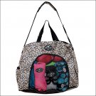 PROFESSIONALS CHOICE SPORTS ADJUSTABLE HORSE BOOT CARRY ALL BAG LEOPARD