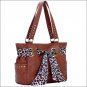 AMERICAN WEST BANDANA SIGNATURE LARGE CARRY-ALL TOTE SHOULDER HAND BAG