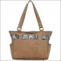 AMERICAN WEST BANDANA SIGNATURE LARGE CARRY-ALL TOTE SHOULDER HAND BAG