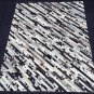 HR124 HOME DECOR COWHIIDE HAIR ON LEATHER PATCHWORK RECTANGLE AREA RUGS CARPET