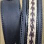 42 inch TONY LAMA BLACK THE DUKE CENTER APPLIQUE LEATHER BELT COWBOY TRAIL RIDER