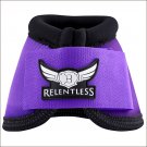 LARGE CACTUS ROPES RELENTLESS STRIKEFORCE NYLON HORSE LEG BELL BOOTS PURPLE