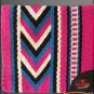 MADE IN USA FE137 HILASON WESTERN WOOL FELT SADDLE BLANKET PAD BROWN WHITE PINK
