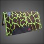 MADE IN USA F02 HILASON WESTERN WOOL FELT SADDLE BLANKET PAD BROWN GREEN GIRAFFE
