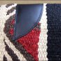 MADE IN USA F16 HILASON WESTERN WOOL FELT SADDLE BLANKET PAD BLACK CRIMSON BROWN