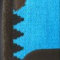 MADE IN USA FE318-F HILASON WESTERN WOOL FELT SADDLE BLANKET PAD TERQUOISE WHITE