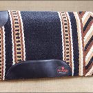 MADE IN USA FE136-F HILASON WESTERN WOOL FELT SADDLE BLANKET PAD BLACK BROWN
