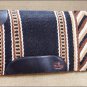 MADE IN USA FE136-F HILASON WESTERN WOOL FELT SADDLE BLANKET PAD BLACK BROWN