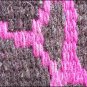 MADE IN USA FE08 HILASON WESTERN WOOL FELT SADDLE BLANKET PAD BROWN PINK GIRAFFE