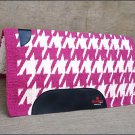 MADE IN USA FE234F- HILASON WESTERN WOOL FELT SADDLE BLANKET PAD PINK WHITE