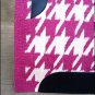 MADE IN USA FE234F- HILASON WESTERN WOOL FELT SADDLE BLANKET PAD PINK WHITE