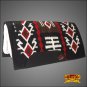 MADE IN USA FE219F- HILASON WESTERN WOOL FELT SADDLE BLANKET PAD BLACK BROWN