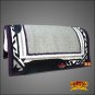 MADE IN USA FE221 HILASON WESTERN WOOL FELT SADDLE BLANKET PAD GRAY PURPLE WHITE