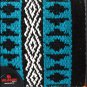 MADE IN USA FE323-F HILASON WESTERN WOOL FELT SADDLE BLANKET PAD BLACK TERQUOISE