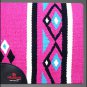 MADE IN USA FE125-F HILASON WESTERN WOOL FELT SADDLE BLANKET PAD HOT PINK