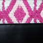 MADE IN USA FE210-F HILASON WESTERN WOOL FELT SADDLE BLANKET PAD PINK WHITE