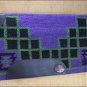 FEP24 HILASON WESTERN NEW ZEALAND WOOL SADDLE BLANKET HORSE RODEO LAVENDER GREEN