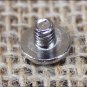 1/4" HILASON WESTERN HORSE SADDLE FLOWER CHICAGO SCREW NICKEL PLATED 10 SET