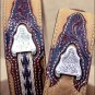42 inch C11414 BROWN JUSTIN THE WESTERNER LEATHER MEN'S BELT COWBOY TRAIL RIDER