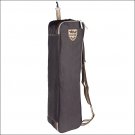 HORZE LARGE BRIDLE BAG CHOCOLATE BROWN TAUPE POLYESTER