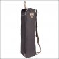 HORZE LARGE BRIDLE BAG CHOCOLATE BROWN TAUPE POLYESTER