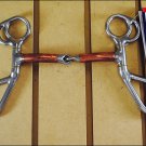 REINSMAN COLT 1/2 INCH SMOOTH COPPER HORSE SNAFFLE BIT