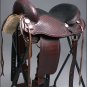 TT201-15" HILASON LEATHER WESTERN FLEX-TREE TRAIL PLEASURE HORSE SADDLE