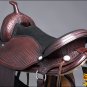 TT201-15" HILASON LEATHER WESTERN FLEX-TREE TRAIL PLEASURE HORSE SADDLE