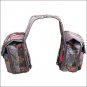 MEDIUM CLASSIC EQUINE HORSE SADDLE REAR BAG PADDED POCKET HOTLEAF CAMO