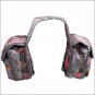 MEDIUM CLASSIC EQUINE HORSE SADDLE REAR BAG PADDED POCKET HOTLEAF CAMO
