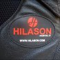 F21 HILASON WESTERN RODEO BRONC BULL RIDING SMOOTH LEATHER CHAPS PROTECTIVE VEST