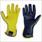 9 SIZE LEFT HAND SADDLE BARN DEER SKIN SUPER PRO RODEO RIDING GOLD GLOVES