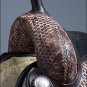 TT201RO-F HILASON LEATHER WESTERN FLEX-TREE TRAIL PLEASURE HORSE SADDLE 14"