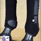 BLACK MEDIUM TOUGH1 REAR LEG MEDICINE EXTREME VENTED HORSE SPORT BOOTS