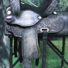 TT204BKRO-F HILASON WESTERN FLEX TREE BARREL RACING TRAIL RIDING HORSE SADDLE 16