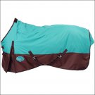 66" TOUGH-1 600D WATERPROOF POLY HORSE SURCINGLES TURNOUT BLANKET TURQUOISE