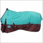 66" TOUGH-1 600D WATERPROOF POLY HORSE SURCINGLES TURNOUT BLANKET TURQUOISE